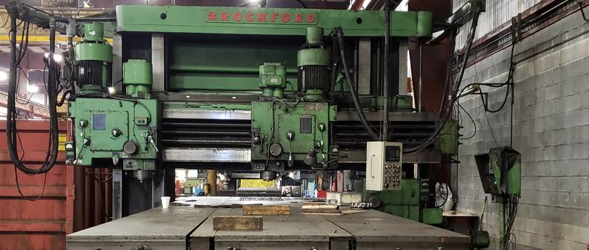 106 x 250 Planer Mill inside Cleveland machine shop Lange Grinding and Machining